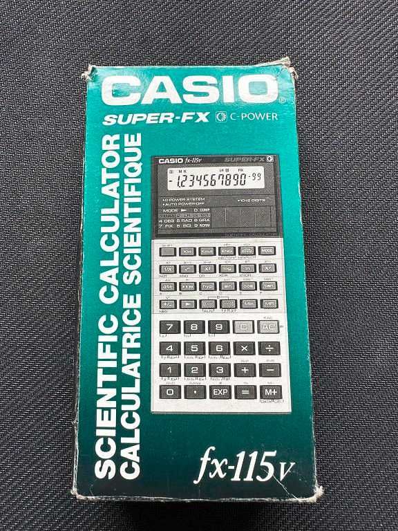 Kalkulator naukowy Casio FX-115V solarny