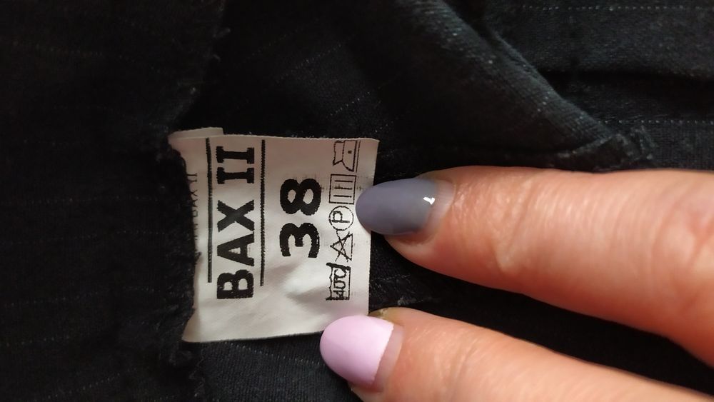 Spodnie wizytowe na kantke