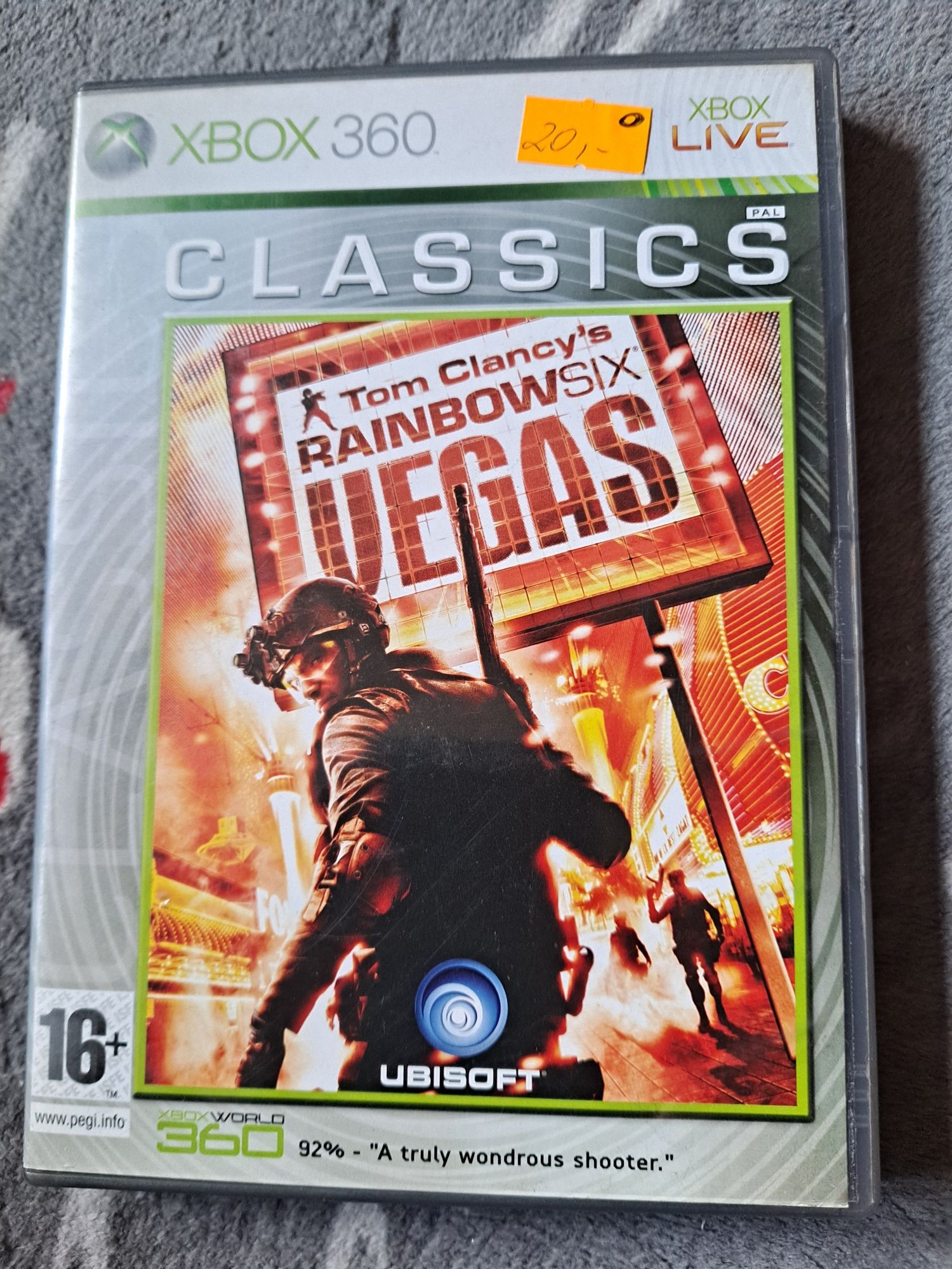 Tom c rainbow six vegas xbox 360