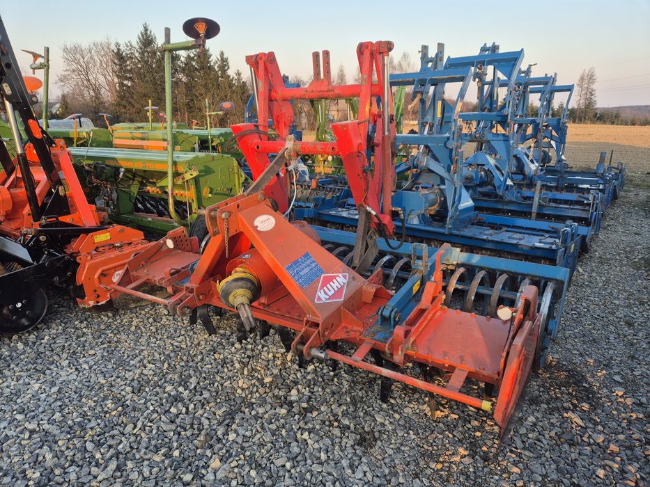 Brona wirowa kuhn HRB 252 hydropak , Wał Daszkowy Włóka 2.5m rabe