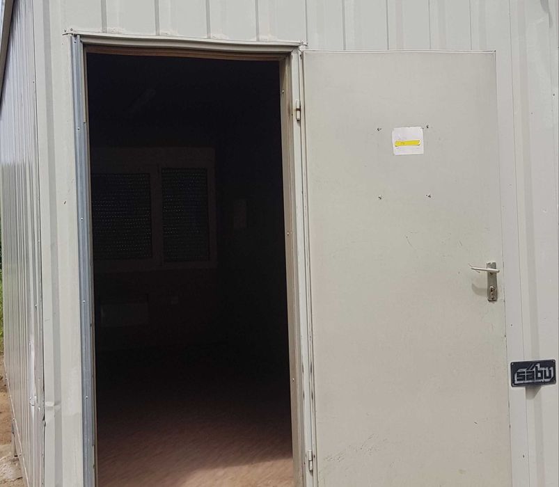 kontener biurowy, budowlany; domek na działkę