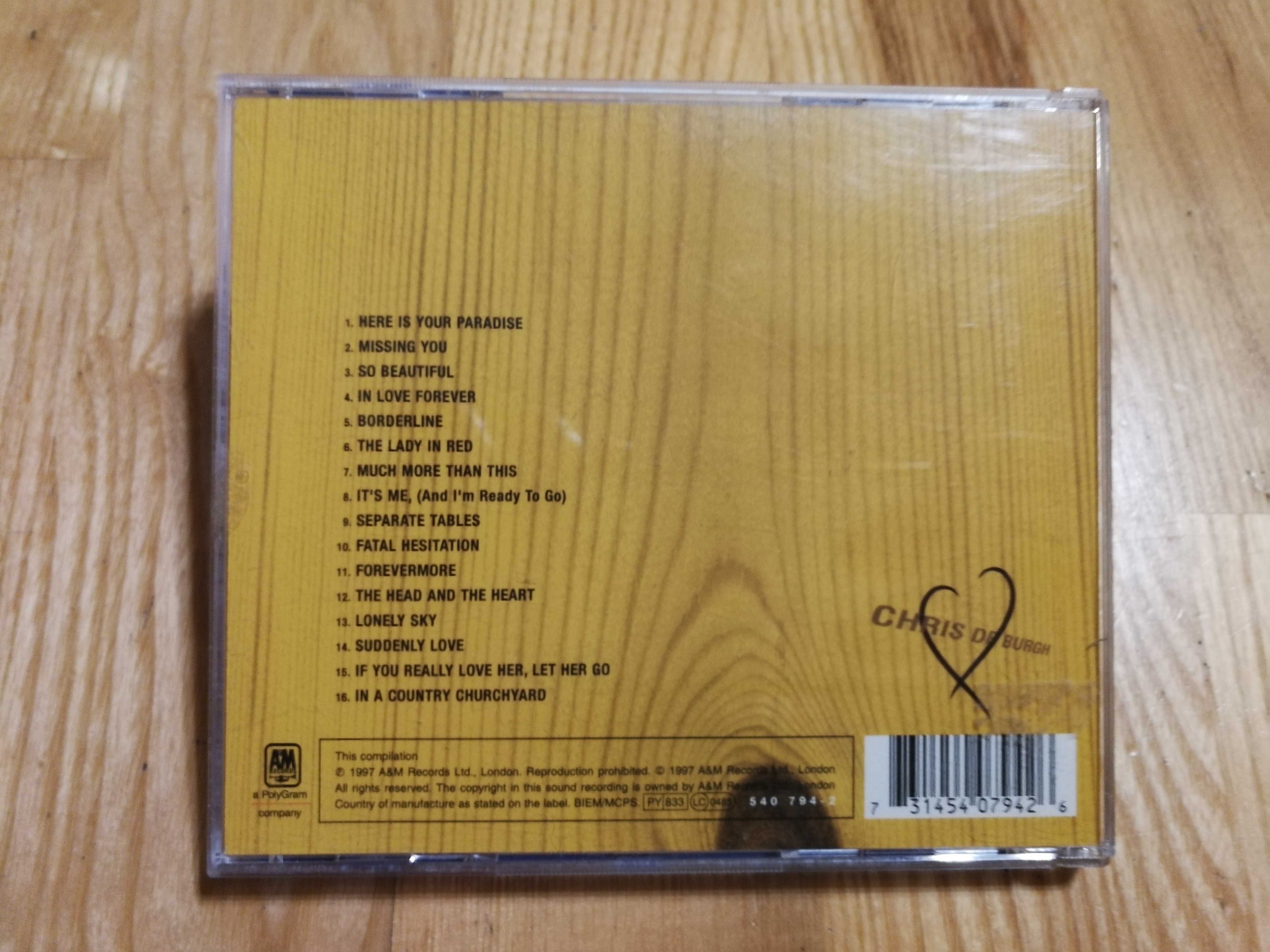 CD Chris De Burgh - The Love Song