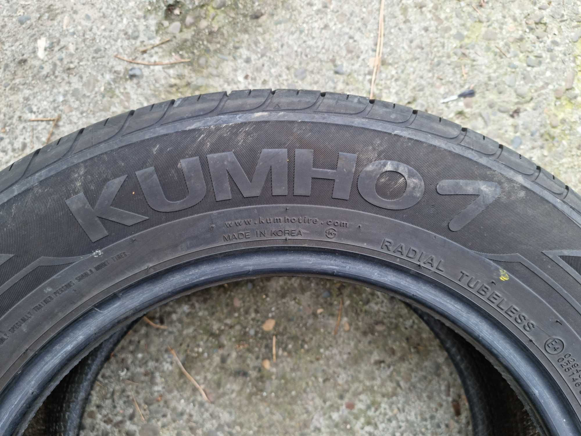 205/65R16 KUMHO * Opony Letnie * 6,8mm bieżnika * 2 sztuki *** # 223 K