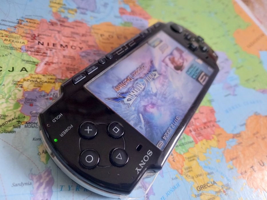 Konsola Sony psp 2004 (2003) slim piano black 64gb ponad 100 gier