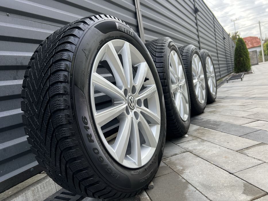 Диски і Шини 16R 5x100 Golf Polo Fabia