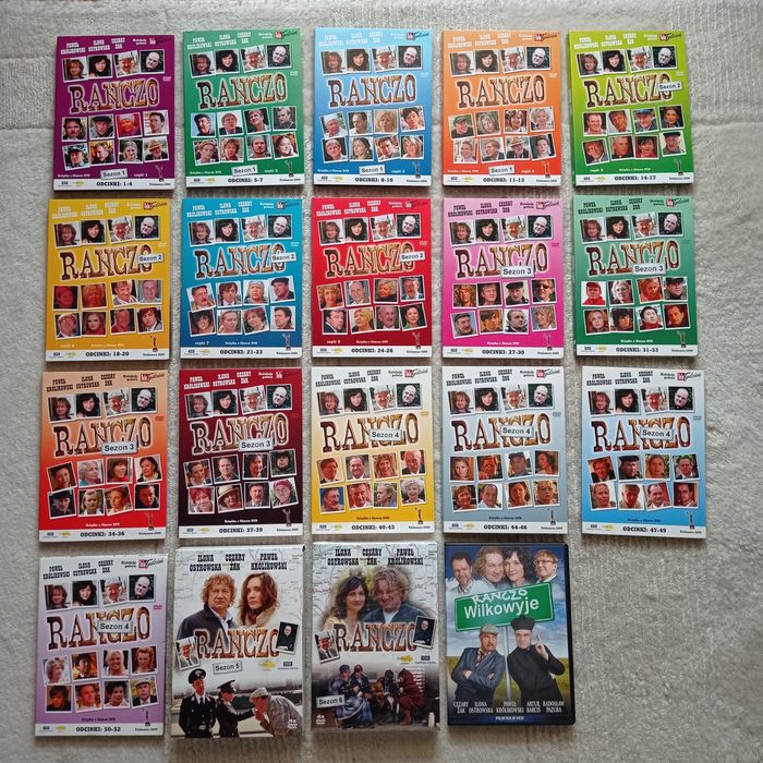 Serial RANCZO na DVD sezony  1 do 6 SUPER CENA + film Ranczo Wilkowyje