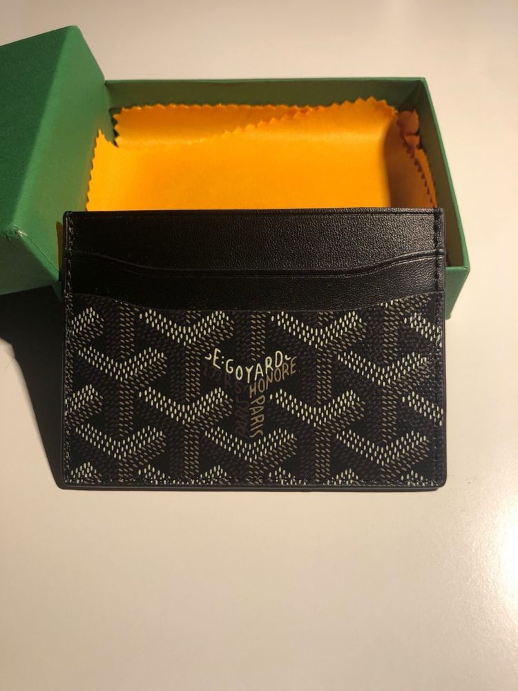 Card Holder Goyard Preto