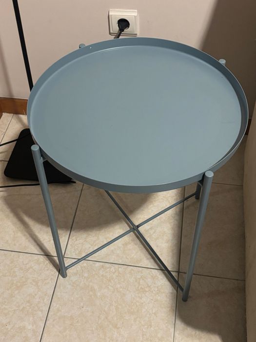Mesa-tabuleiro, azul acinzentado IKEA GLADOM