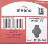 Zawór różnicowy 1 1/2 cala