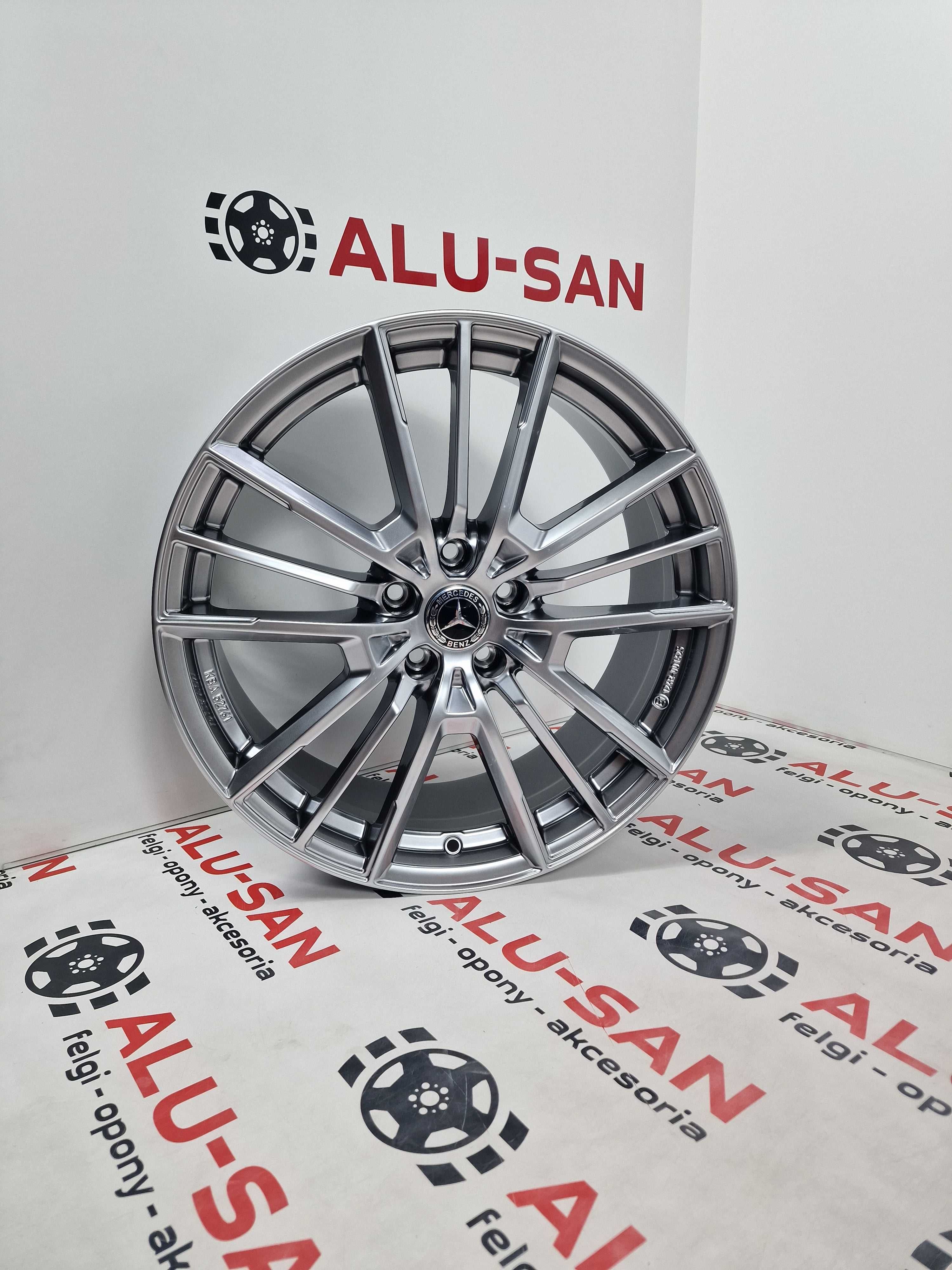 NOWE alufelgi MERCEDES 19" 5x112 GLA GLB E Klasa - Srebrne