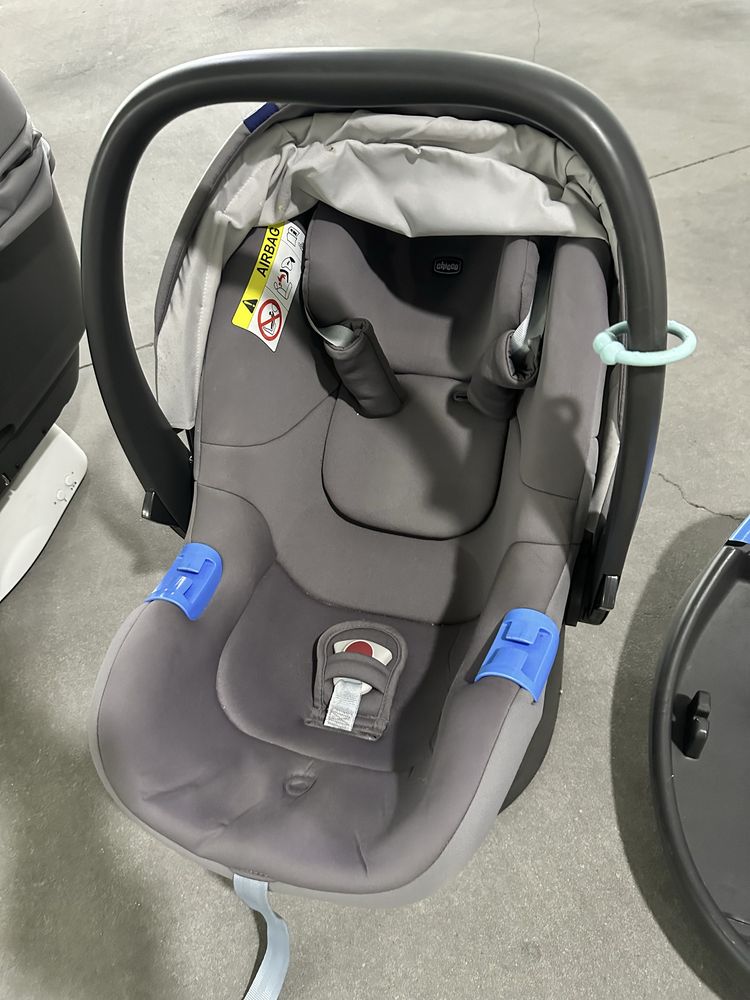 Carrinho Chicco Trio Love Up – Conforto, Praticidade e Inovação!