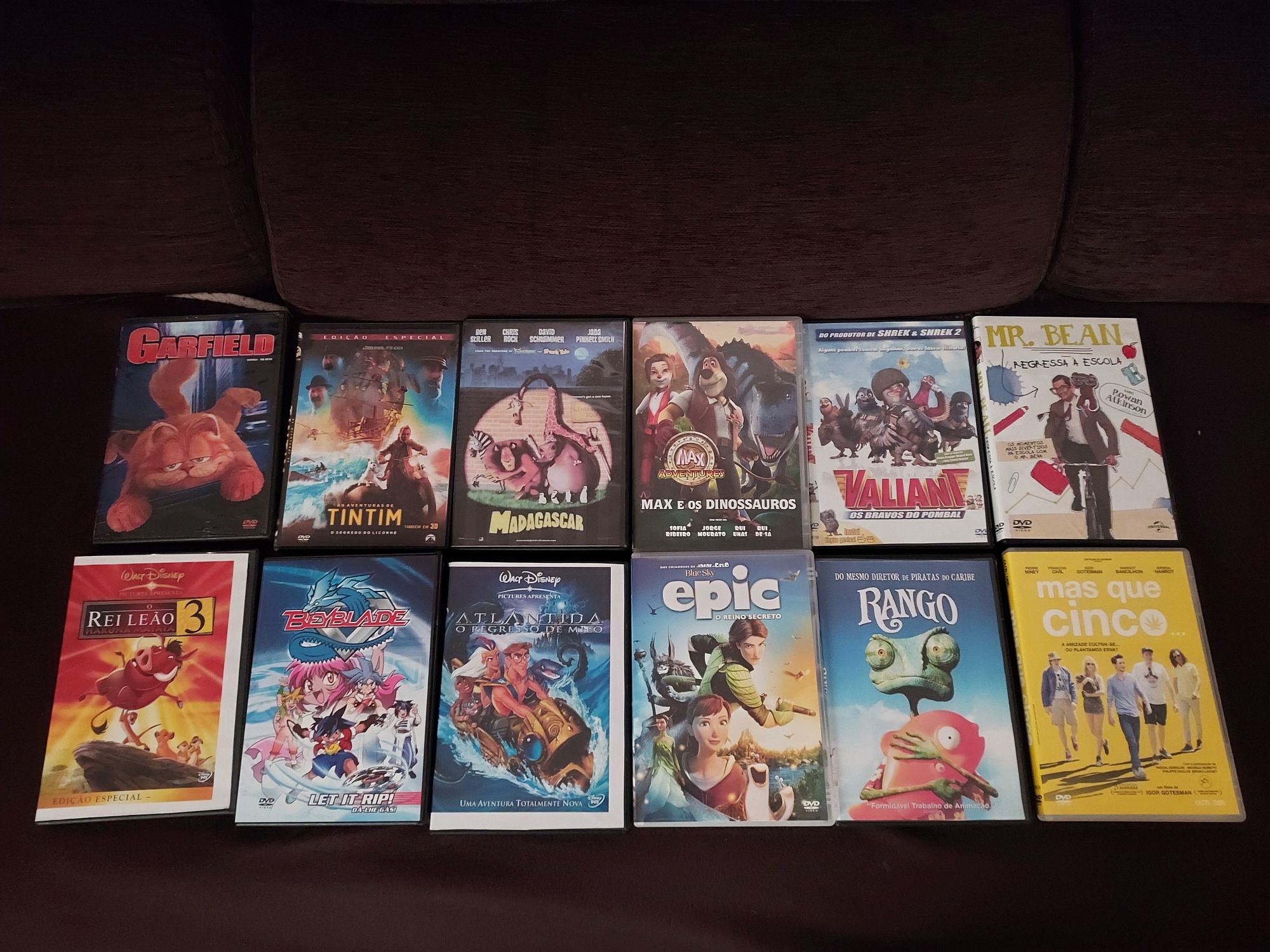 DVD 's infantil e filmes