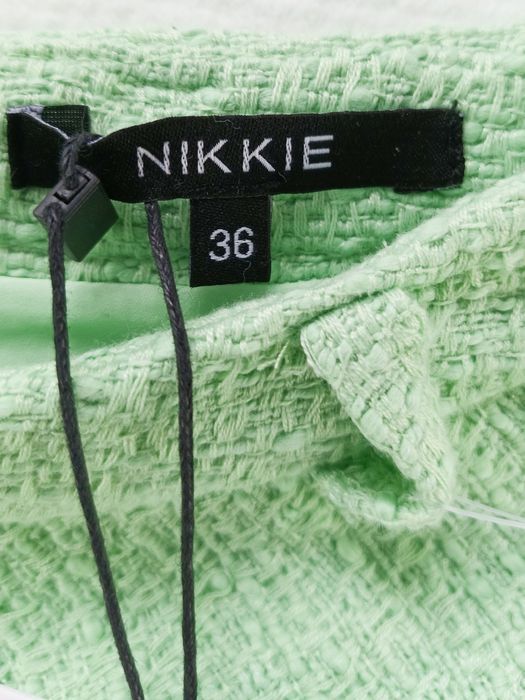 Nikkie Spódnica Mini A-Line Miętowa R. 36