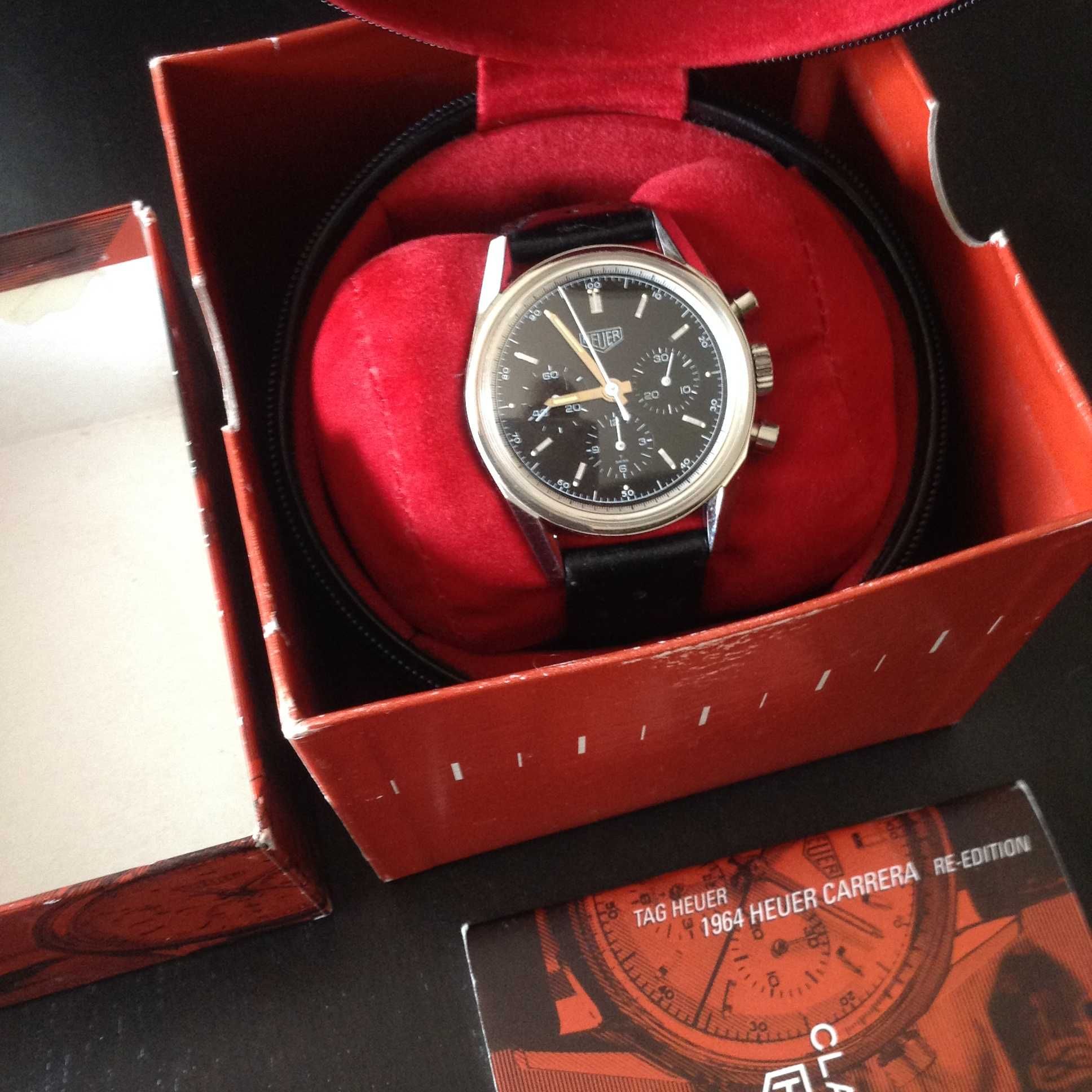 Cronógrafo Heuer Carrera CS3111 (Mov. Lemania 1873) completo cx+docs