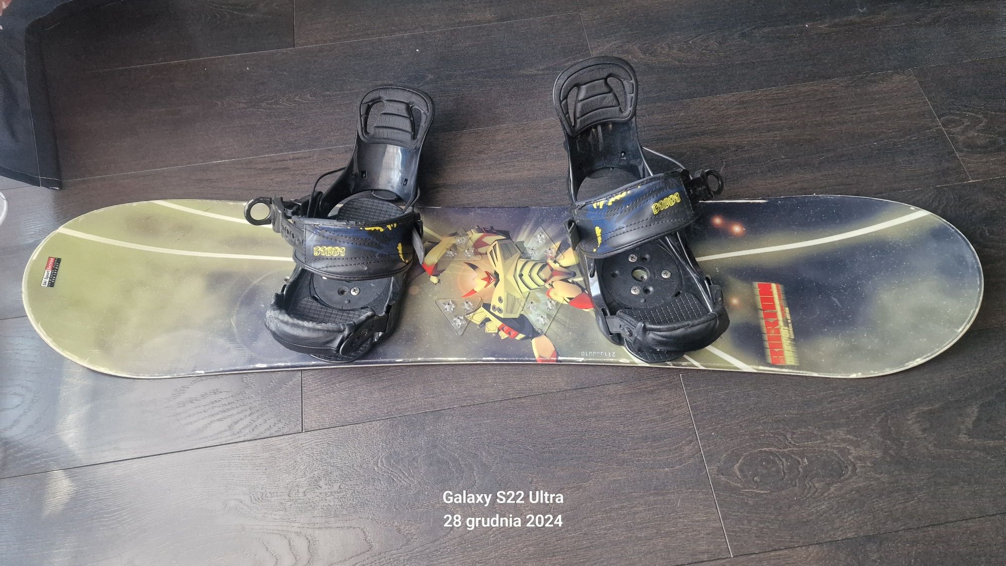 Deska snowboardowa Burton Chopper 110 z wiązaniami