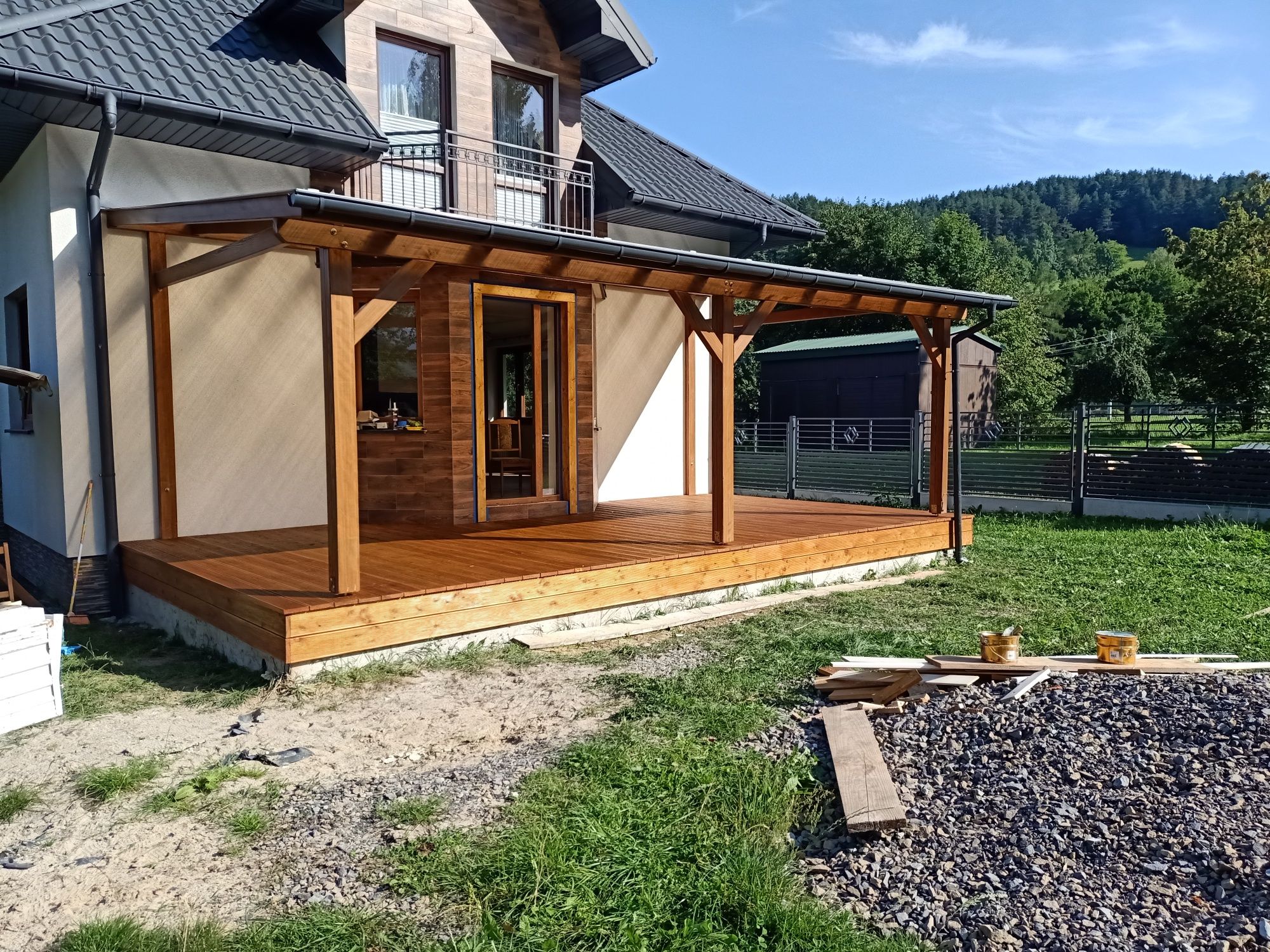Zadaszenia Tarasy Konstrukcje Drewniane