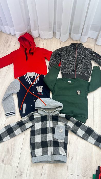 Теплий реглан, світшот, бомбер, кенгуру, кофта на хлопчика, 110-116