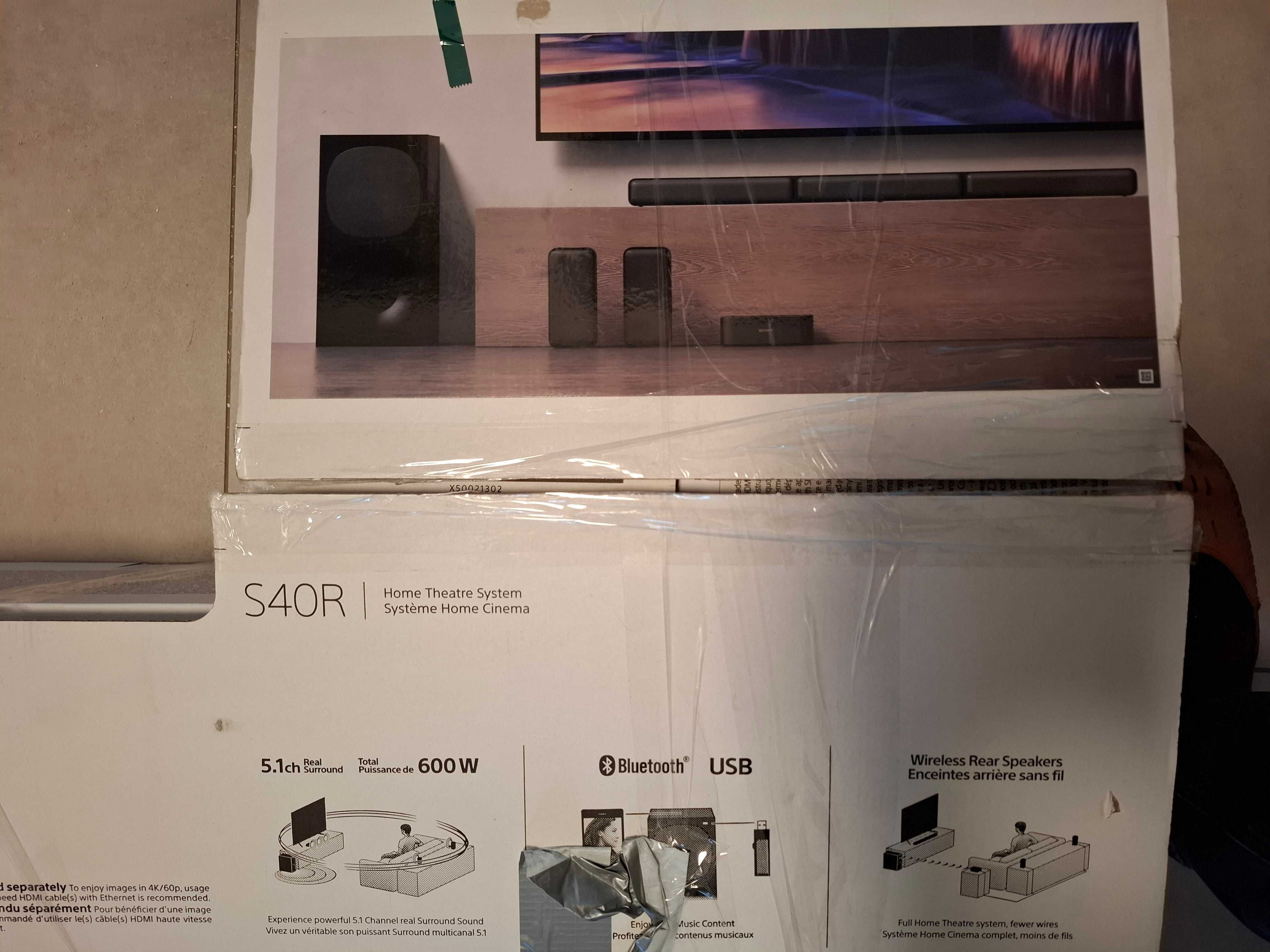 Soundbar Sony HT-S40R 5.1 Bluetooth