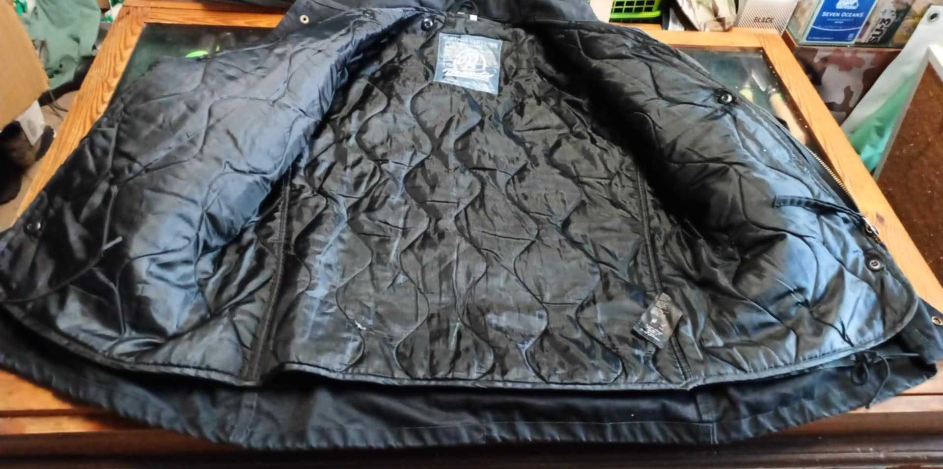 Kurtka M65 Brandit r. XL czarna z podpinką