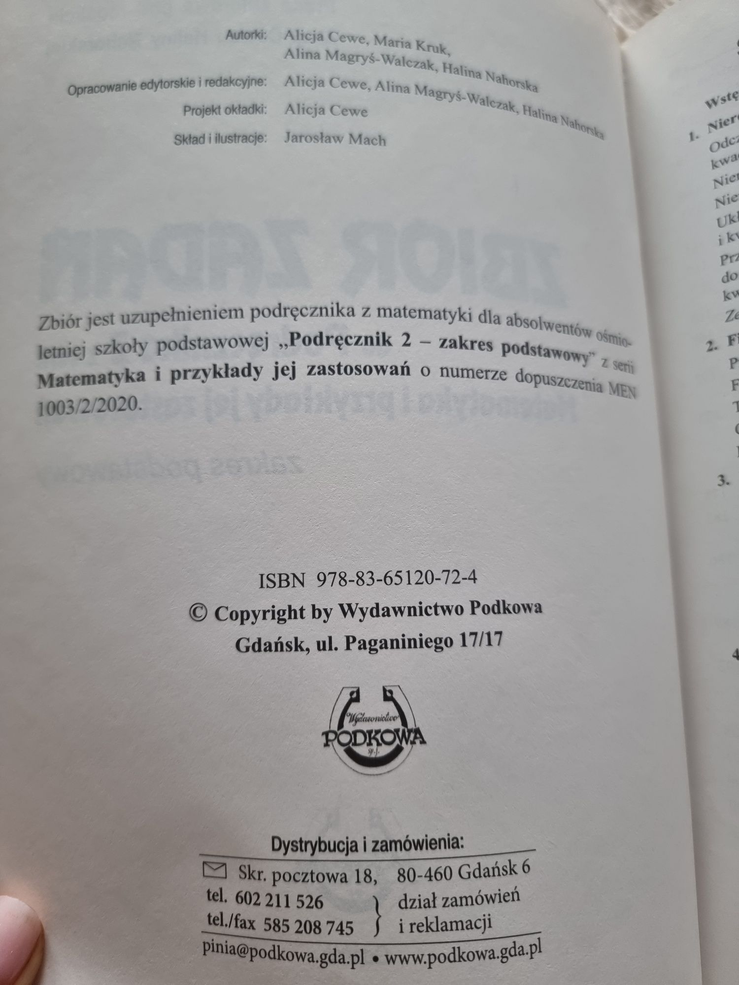 Matematyka I przykłady jej zastosowań 2.