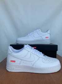 Nike Air Force 1 Low Supreme White 43