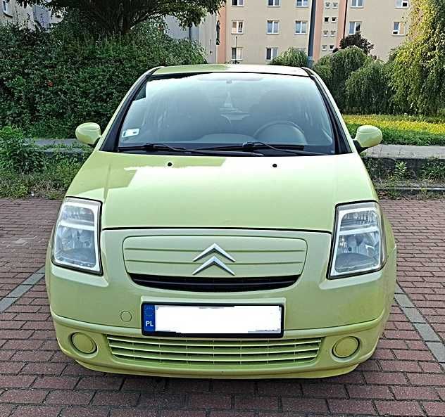 Citroen C2 1.1 Benzyna Przeb- 187 tys.km, Zadbany, M-2008 r