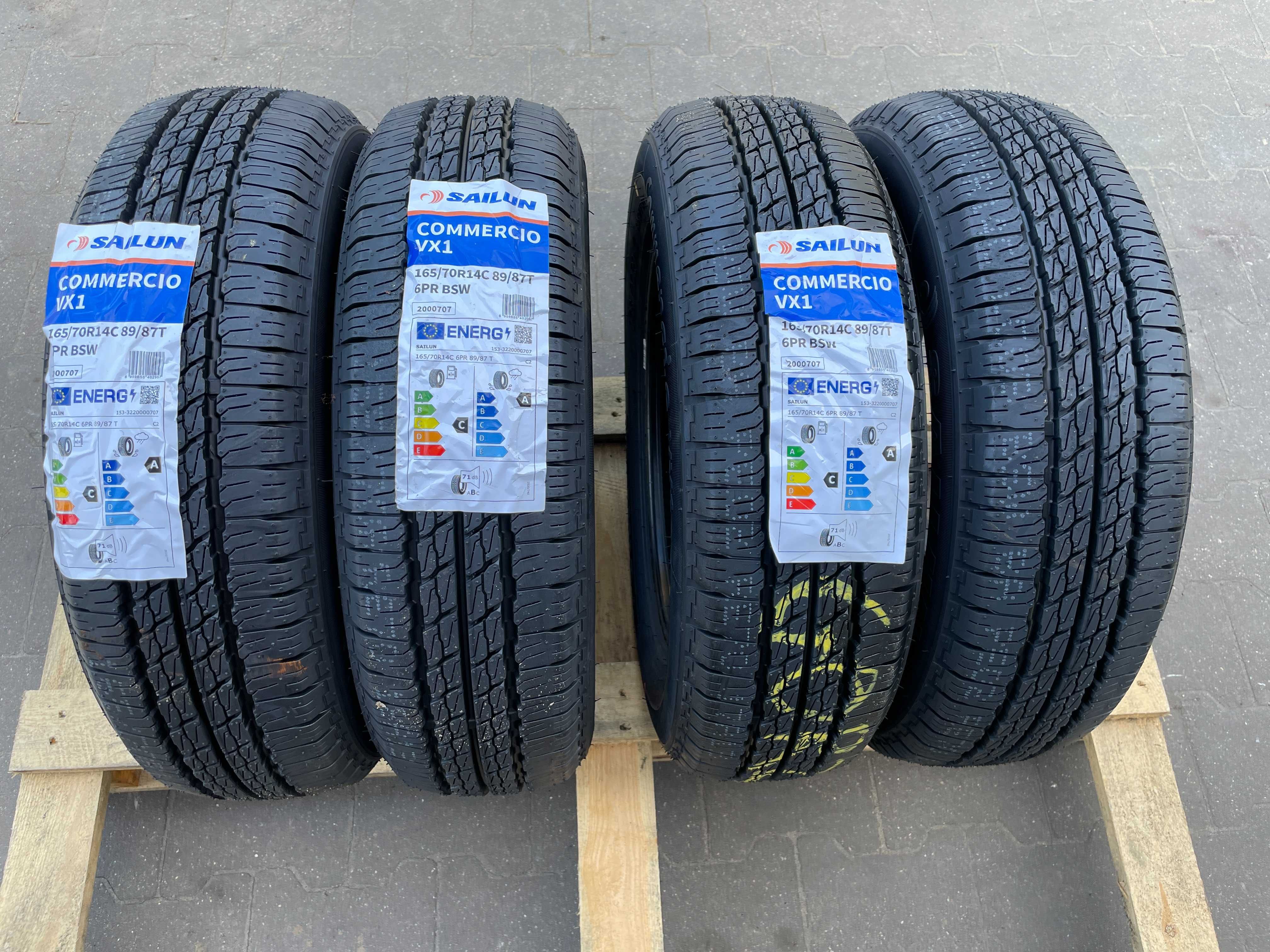 Okazja opony letnie 165/70R14C Sailun COMMERCIO VX1 NOWE