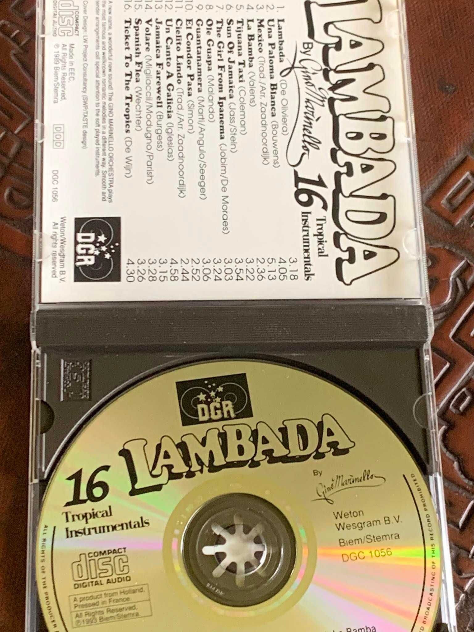 Gino Marinello - Lambada - CD - 1989r. UNIKAT - stan EX!