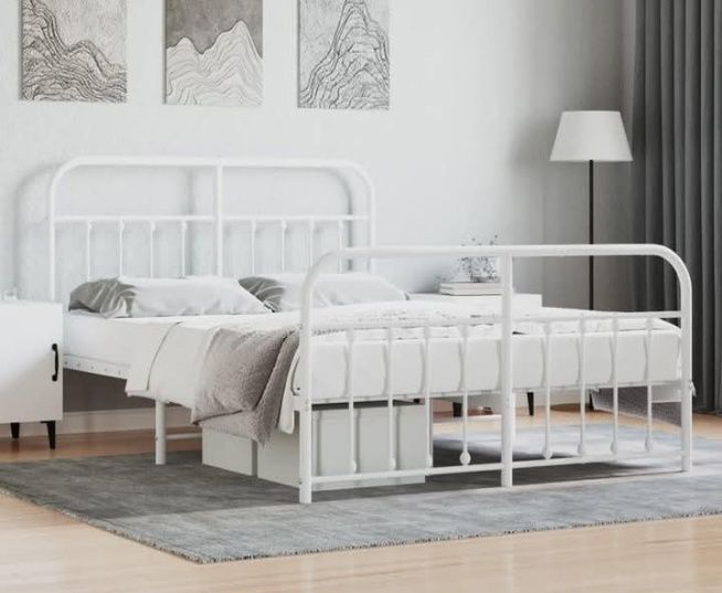 Sprzedam łóżko metalowe bez materaca