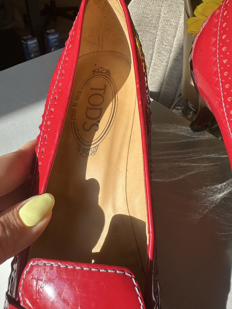 Tod’s черевики червоні