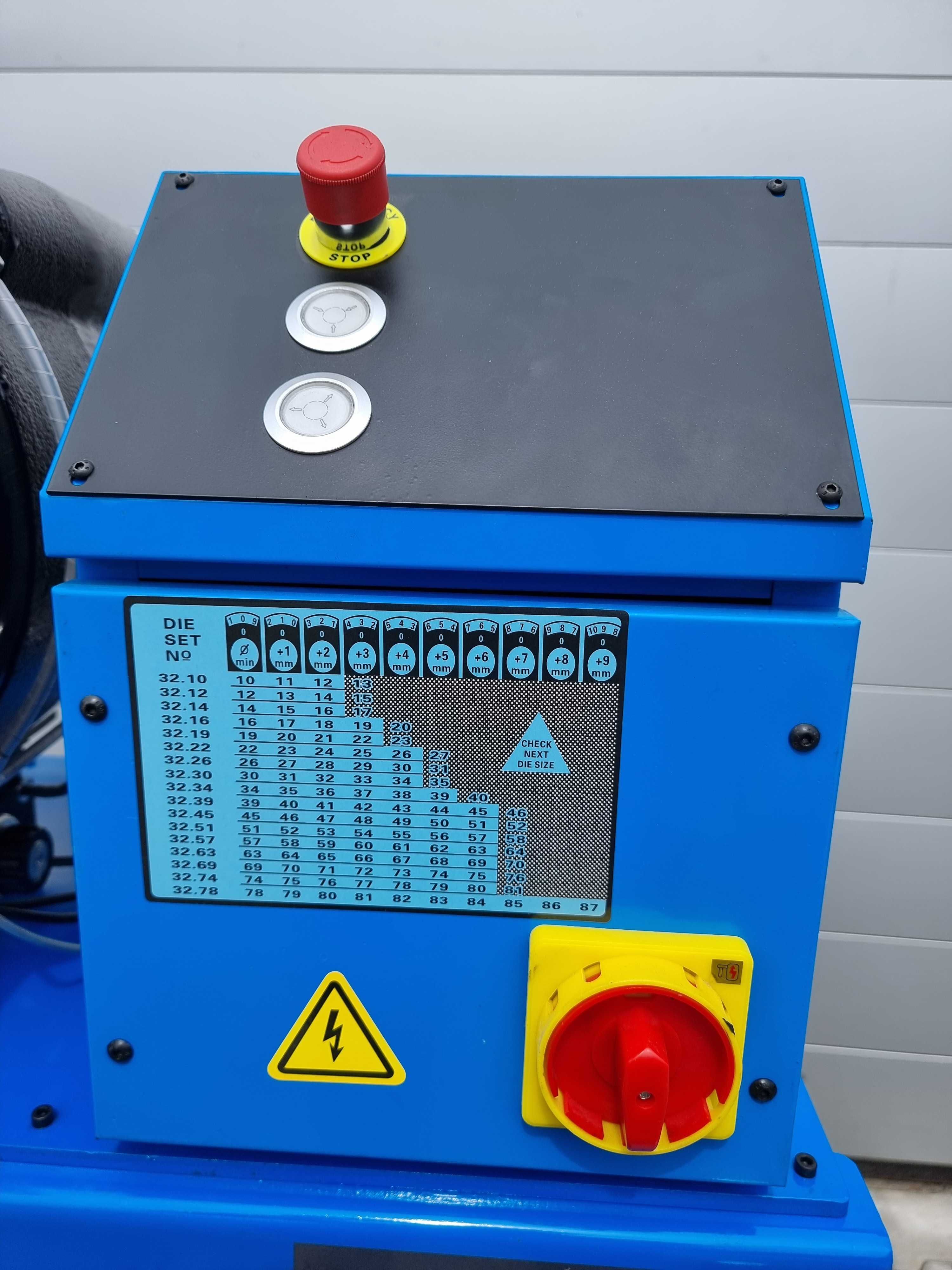 Zakuwarka do węży hydraulicznych P32Q ,!! NOWA MS-130-I