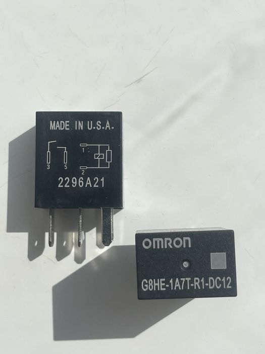 Автомобільне реле Omron G8HE-1A7T-R1-DC12  68053218AA G8GE Jeep Dodge