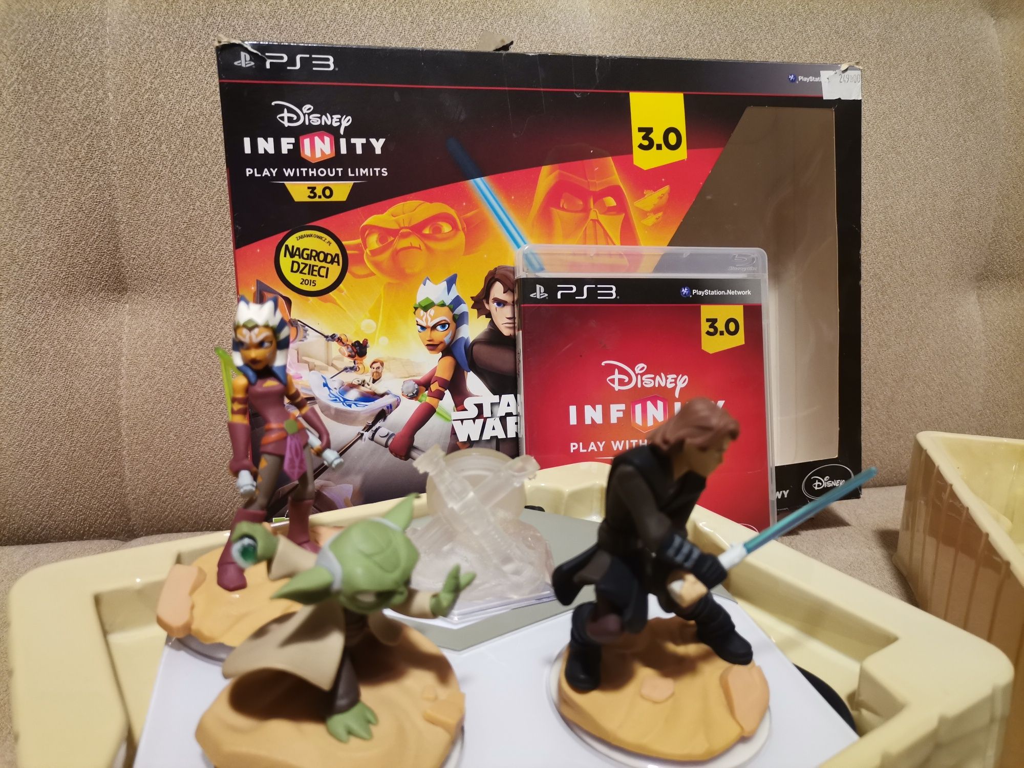 Zestaw PlayStation Disney Infinity 3.0 Star Wars 4 figurki ps3