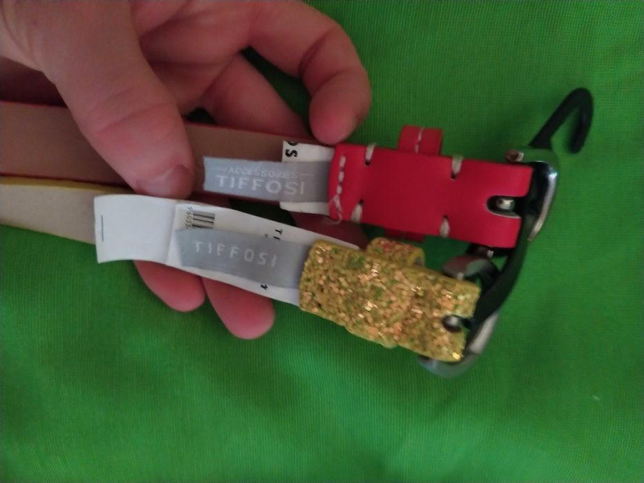 2 cintos novos Tiffosi
