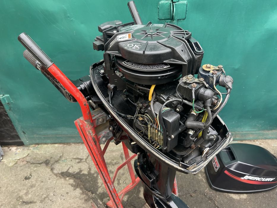 Лодочний мотор меркурі 15/mercury/лодочный мотор/двигун до човна