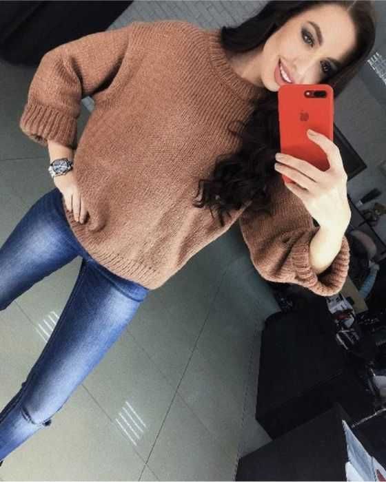 Новый свитерок свитер в составе шерсть кемел бежевый