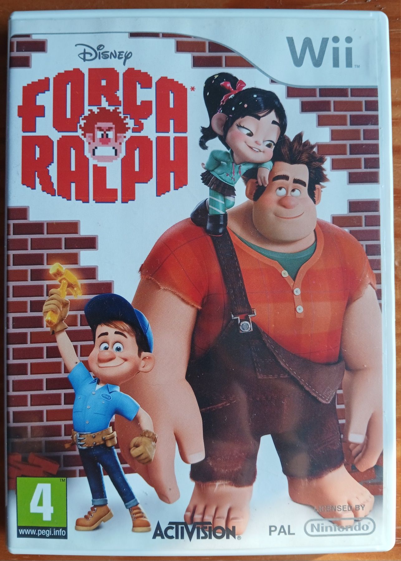 Força Ralph Disney Nintendo Wii