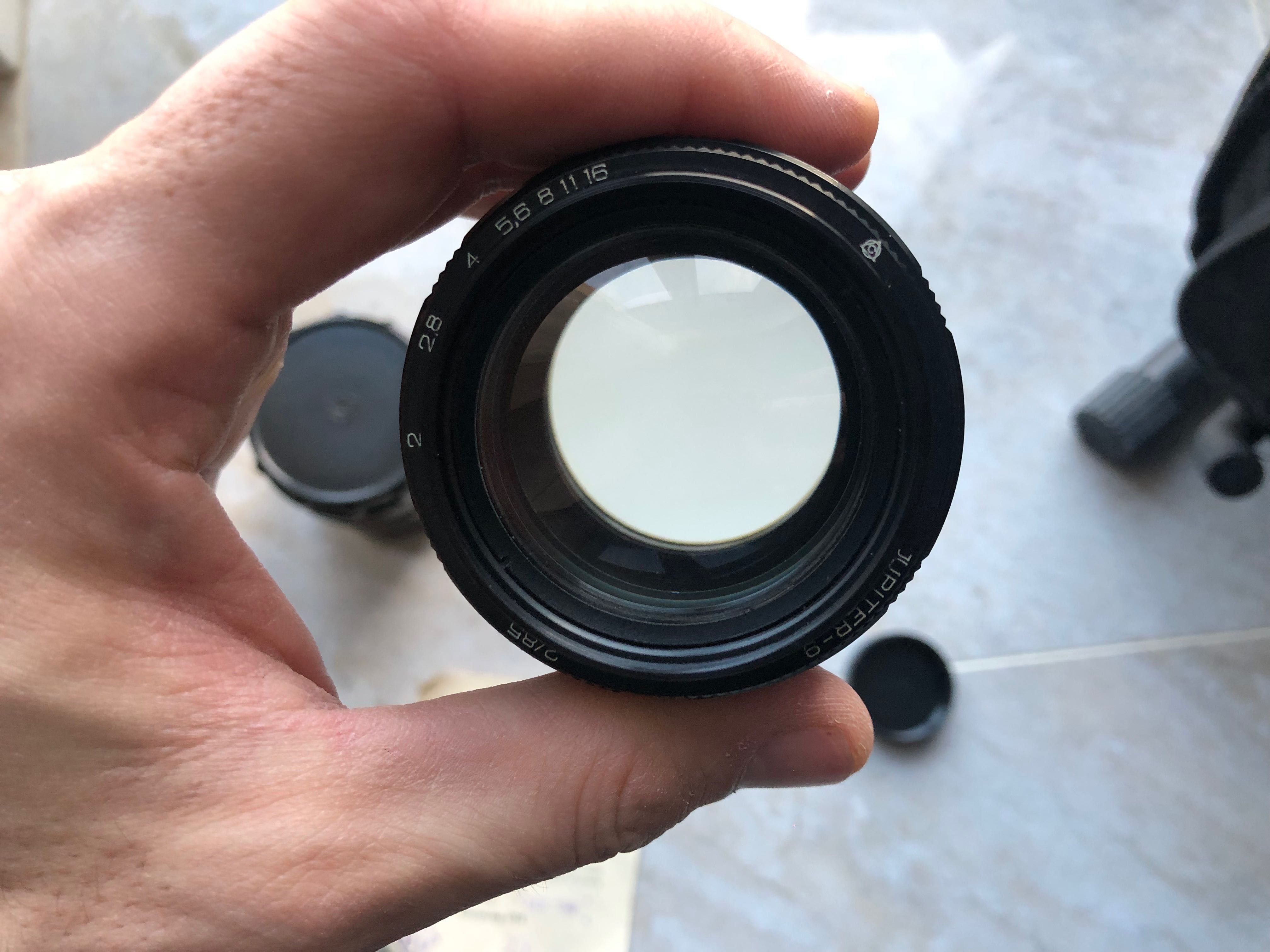 obiektyw Jupiter 9 80mm
