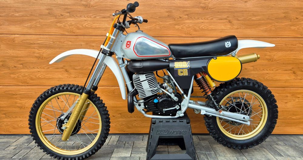 HUSQVARNA CR 500 2T 1982r Jedyna taka w Polsce ! cr kx rm yz 490 maico