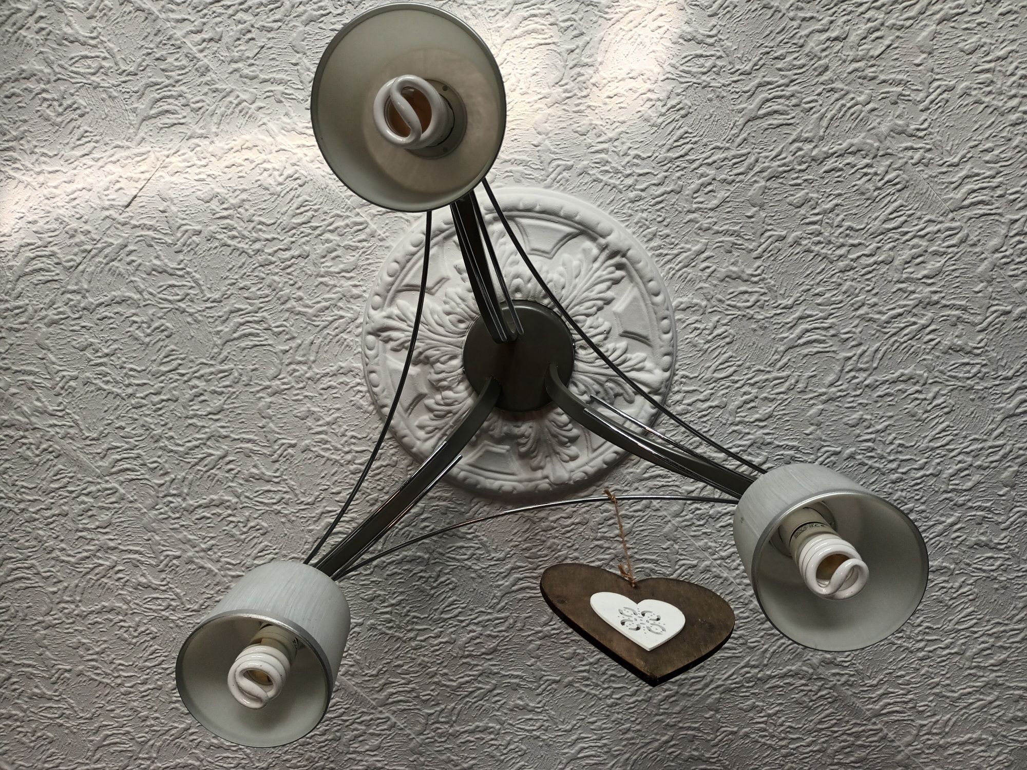 Lampa potrójna  sufitowa