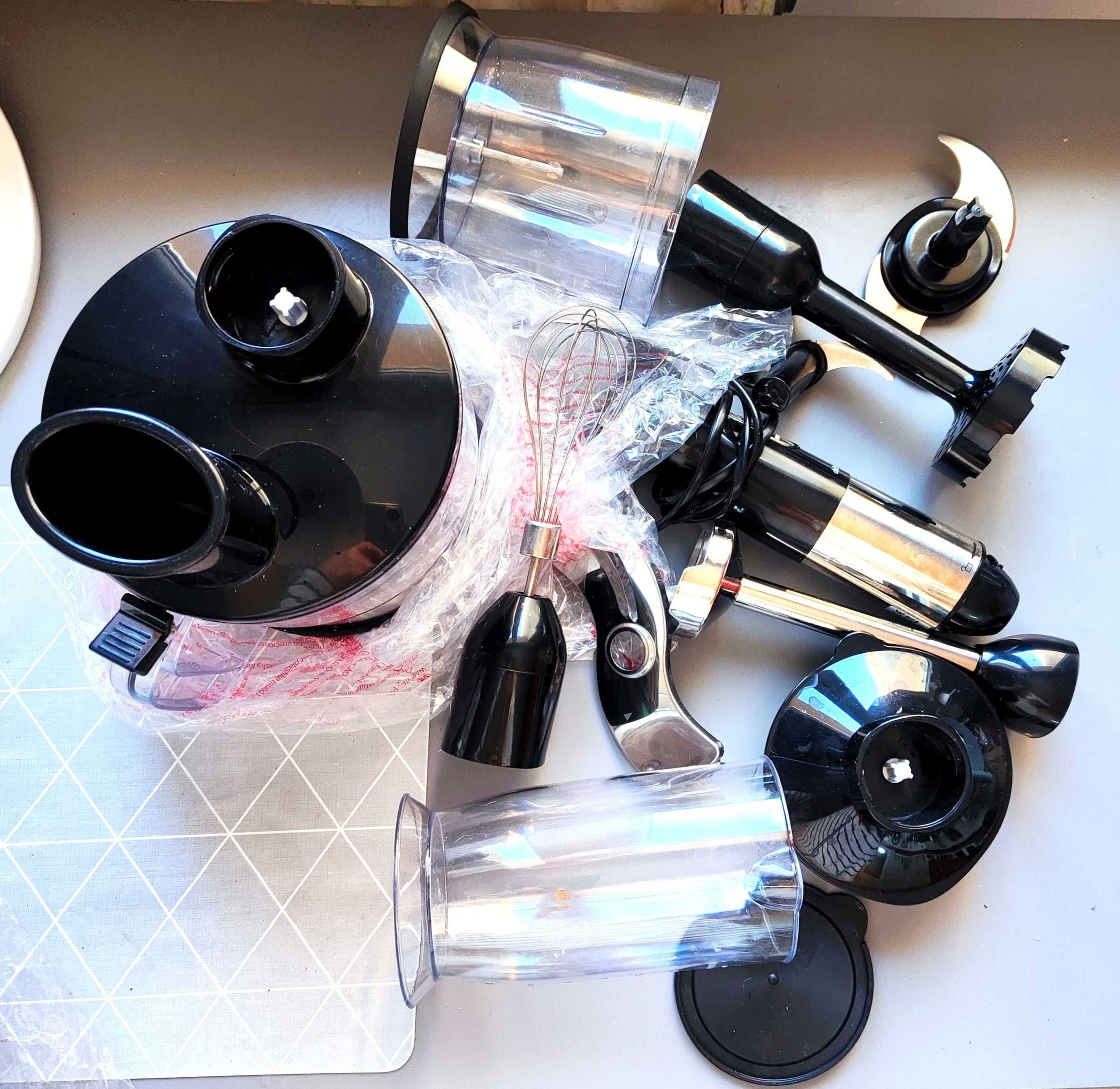 Blender Delimano 600W i komplet dodatków