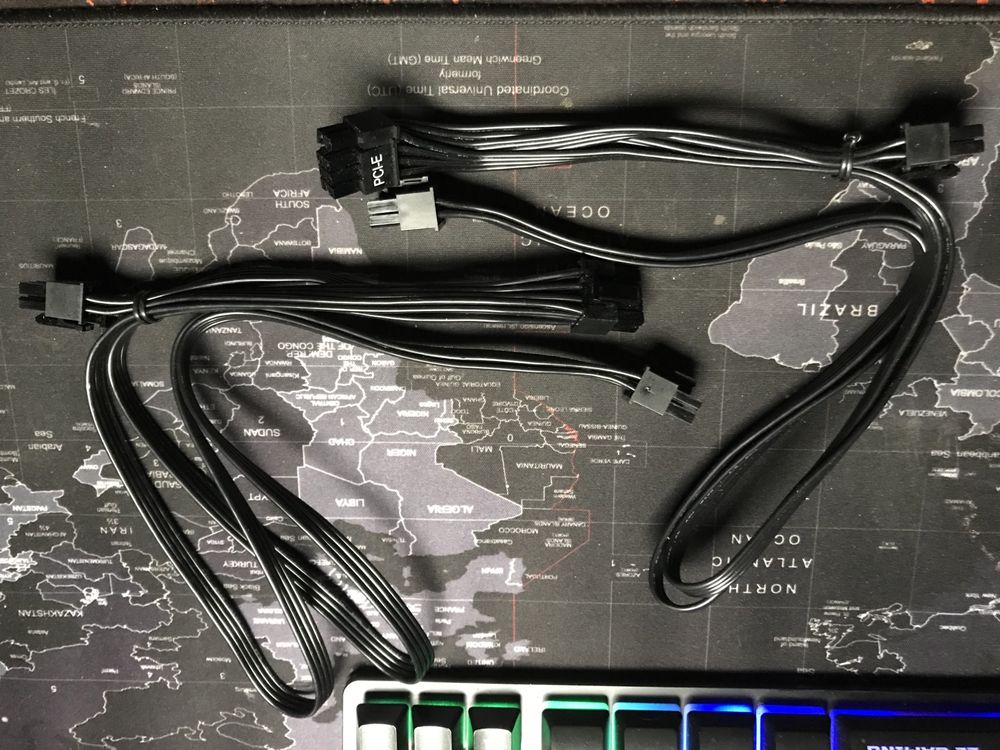 Кабелі модульні pci-e на 6+2pin, seasonic