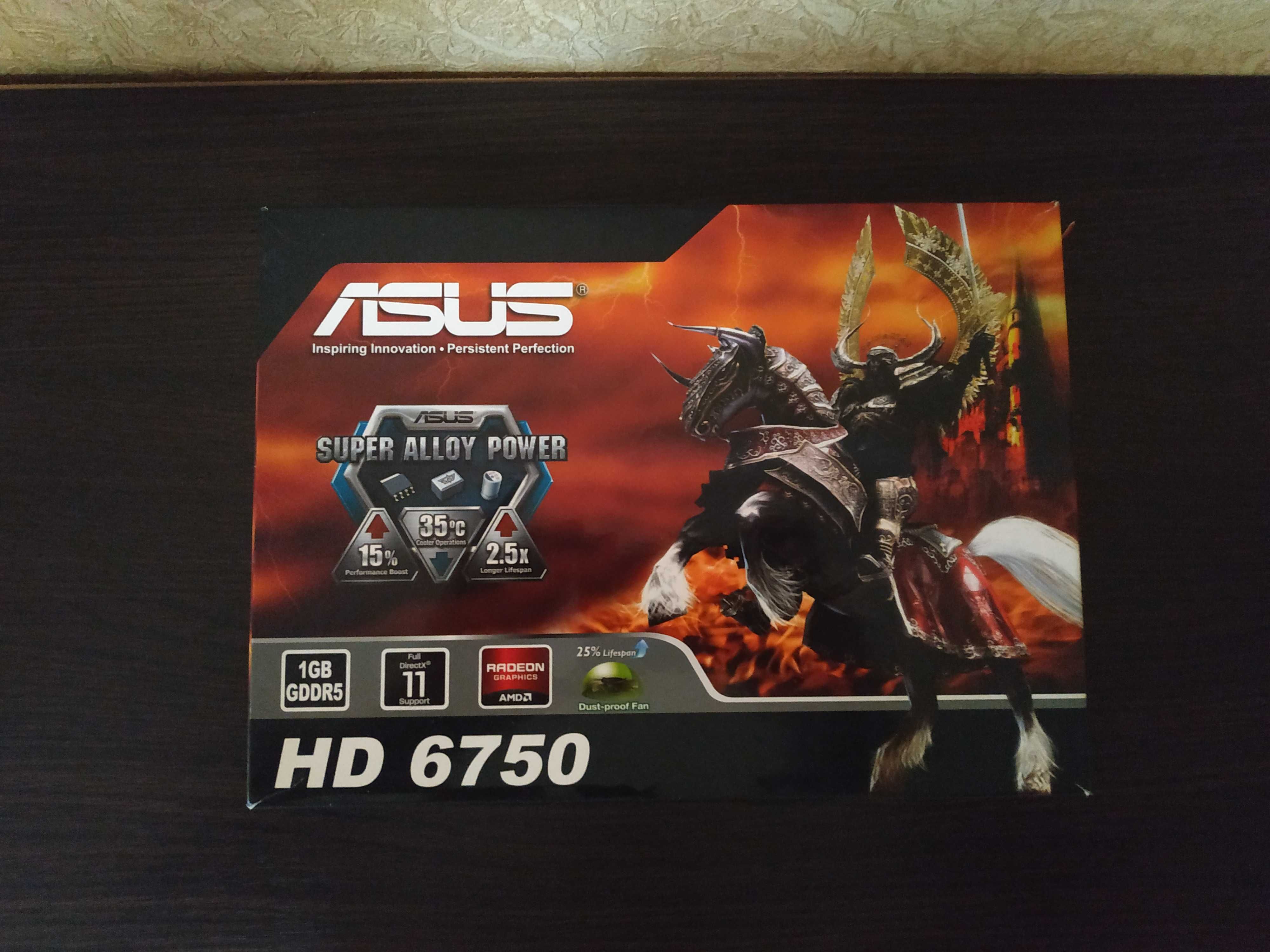 Відеокарта Asus Radeon HD 6750 EAH6750/DI/1GD5