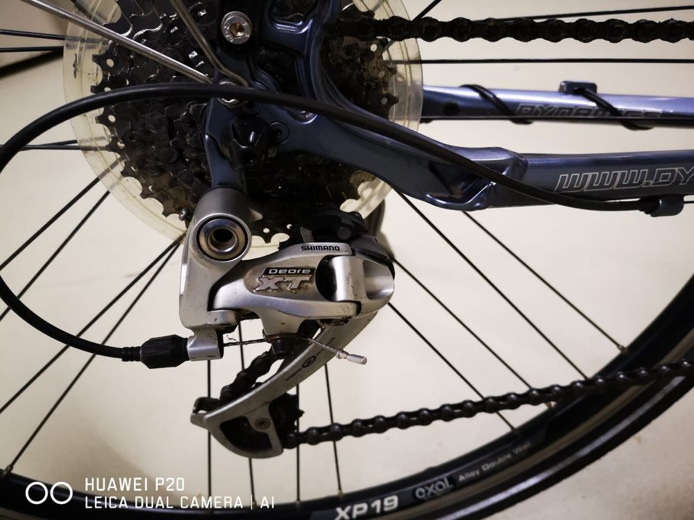 Rower trekkingowy Dynamics EXPLOR z osprzętem Shimano Deore XT
