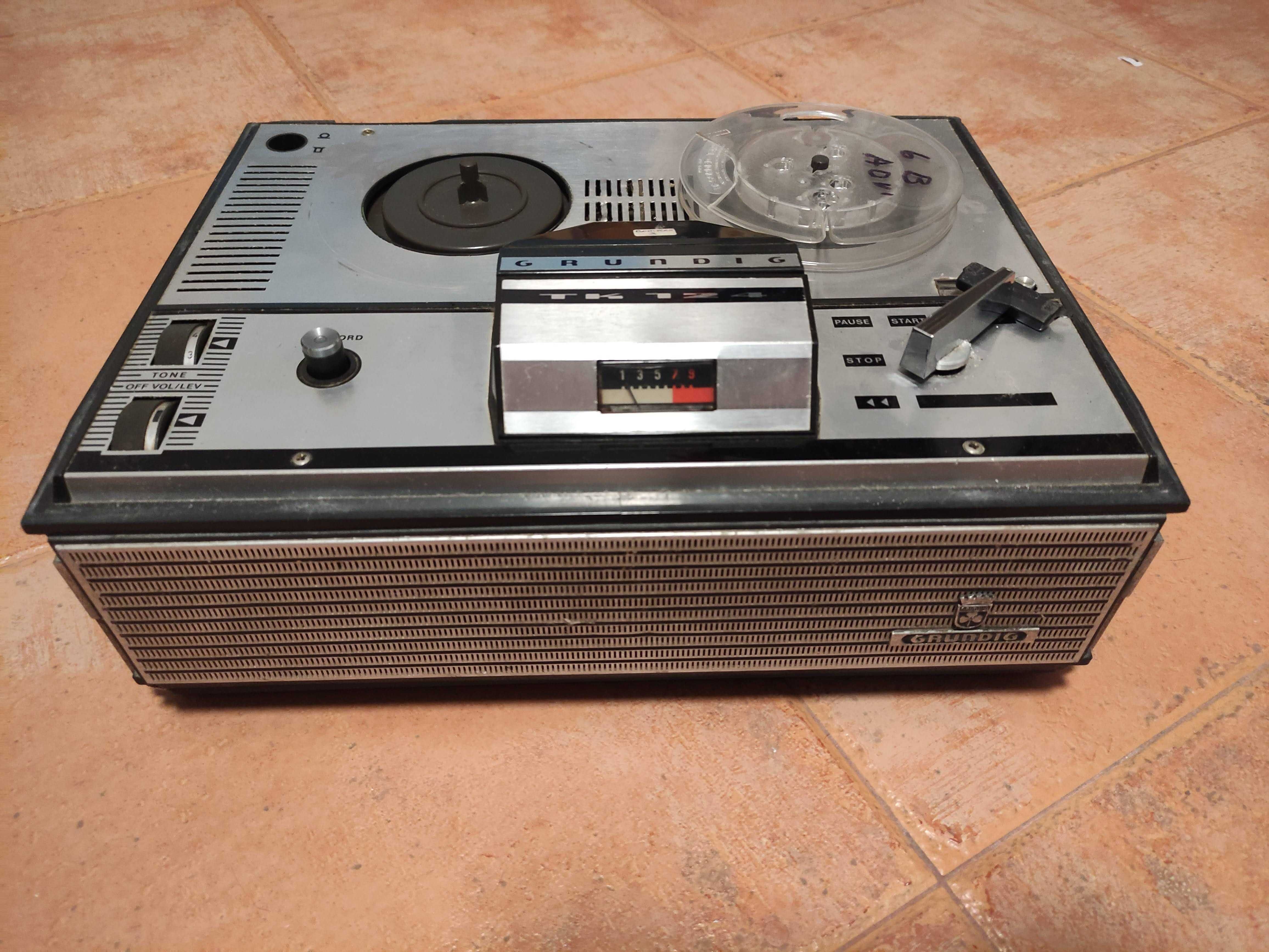 Gravador de Bobines - Grundig TK 124