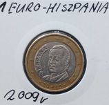 1 Euro Hiszpania 2009 r.