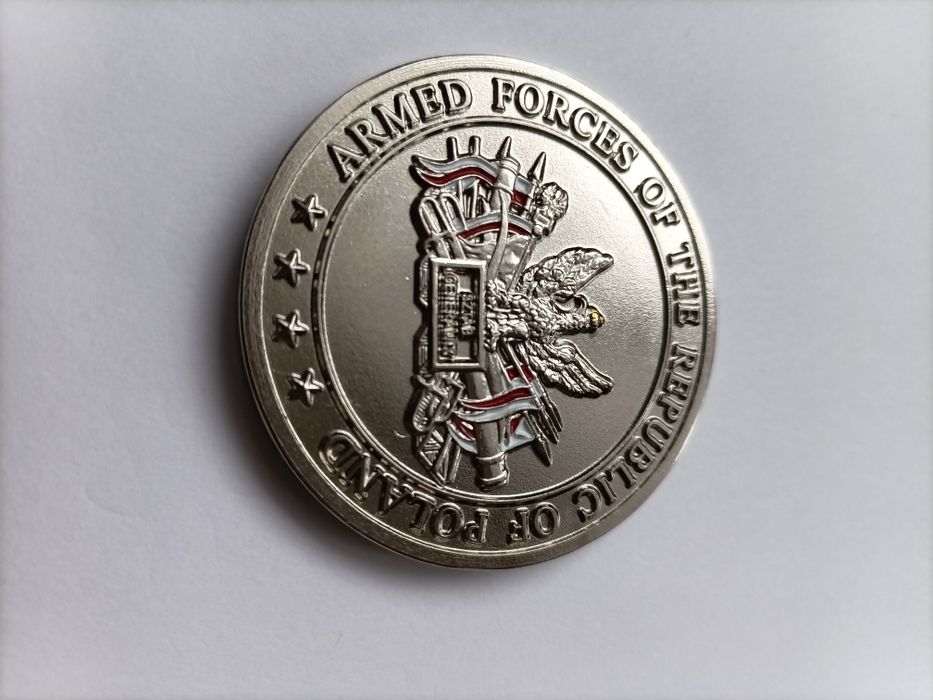 Coin, medal pamiątkowy Sztabu Generalnego WP