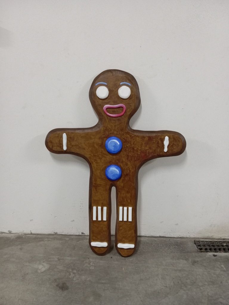 Boneco de gengibre decoração