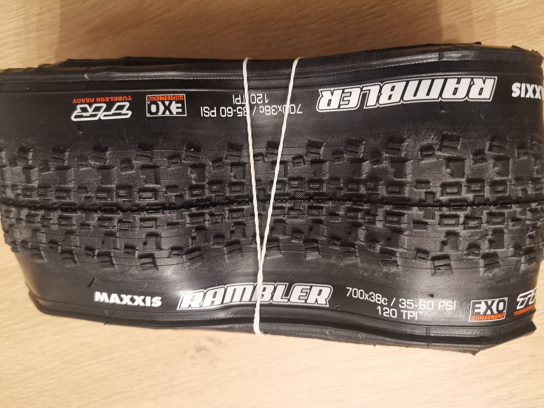 Nowa opona Maxxis rambler 38c