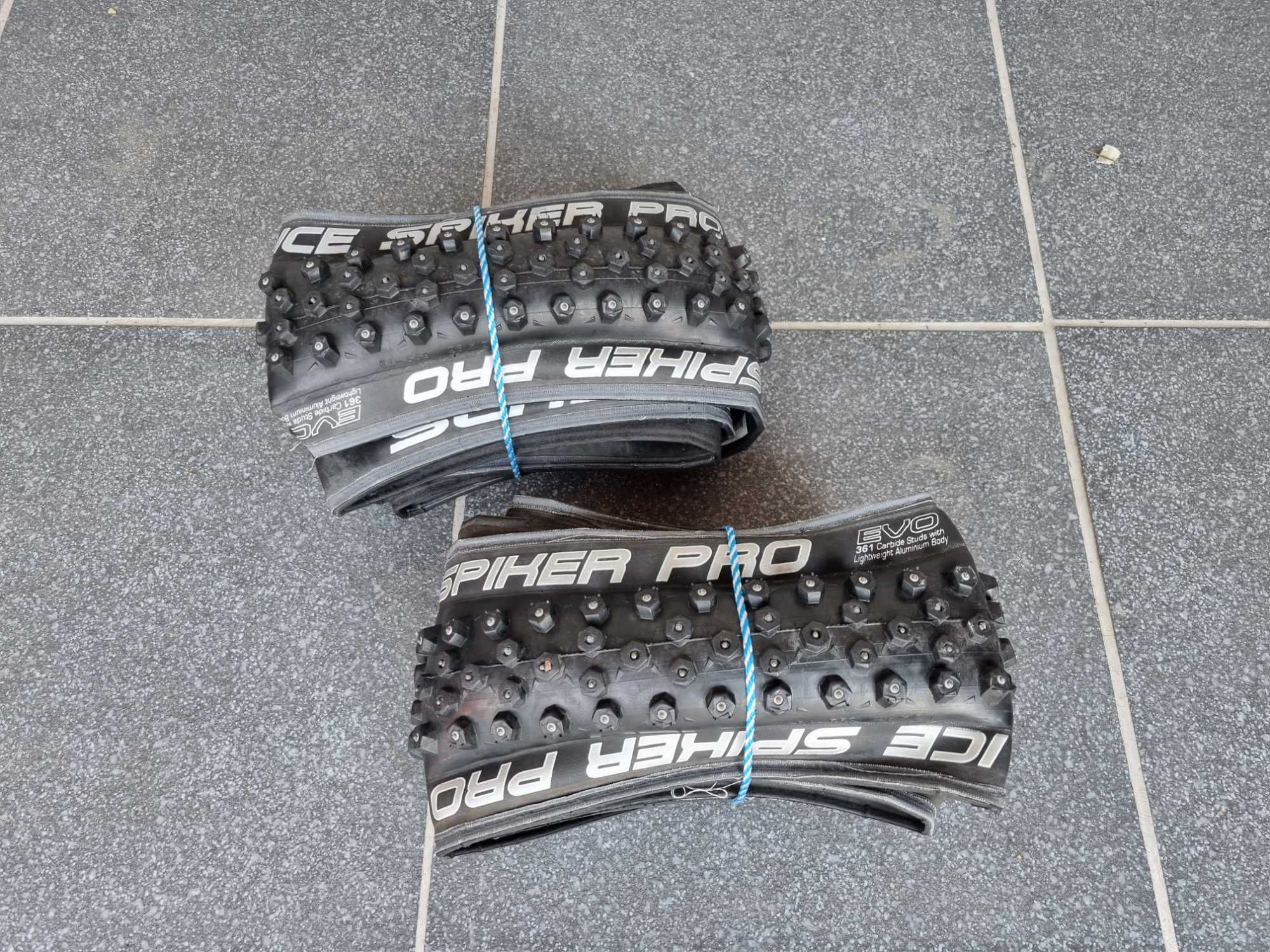 opony zimowe Schwalbe Ice Spiker Pro Evo 26x2.1 z kolcami zwijane